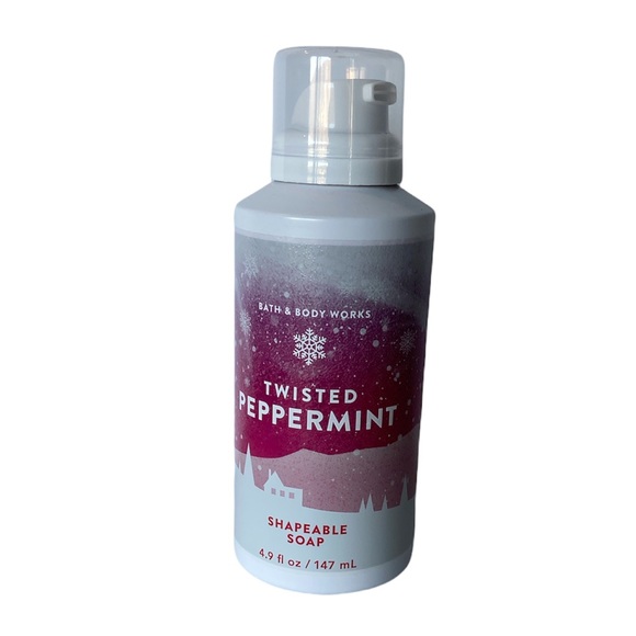 Bath & Body Works Other - Bath & Body Works Twisted Peppermint (Vanilla,Balsam) Shapeable Soap